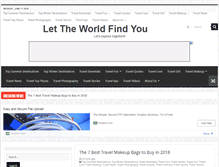 Tablet Screenshot of findmyworld.com